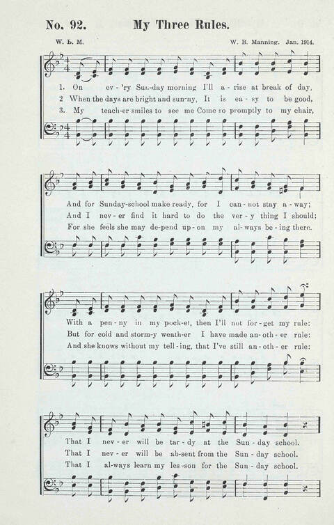 Glad Praises: a choice collection of church hymns, Sunday school songs, revival songs, children