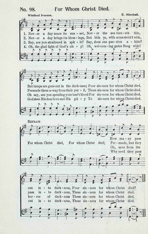 Glad Praises: a choice collection of church hymns, Sunday school songs, revival songs, children