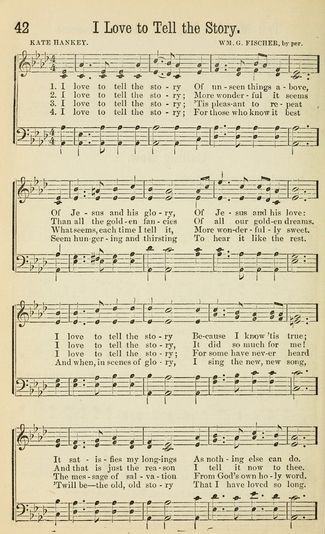 Gospel Songs: a choice collection of hymns and tune, new and old, for gospel meetings, prayer meetings, Sunday schools, etc. page 47