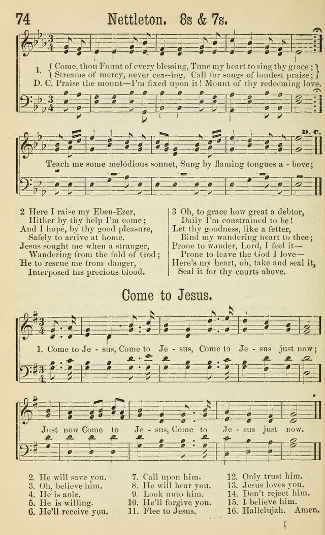 Gospel Songs: a choice collection of hymns and tune, new and old, for gospel meetings, prayer meetings, Sunday schools, etc. page 79