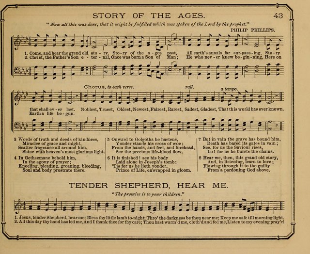 The Gospel Singer: for Sabbath schools, etc. page 43