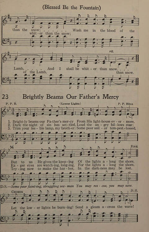 Great Songs of the Church. number two: a treasury of six hundred sacred songs suitable for all services of the church page 24