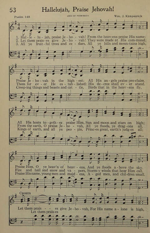 Great Songs of the Church. number two: a treasury of six hundred sacred songs suitable for all services of the church page 47