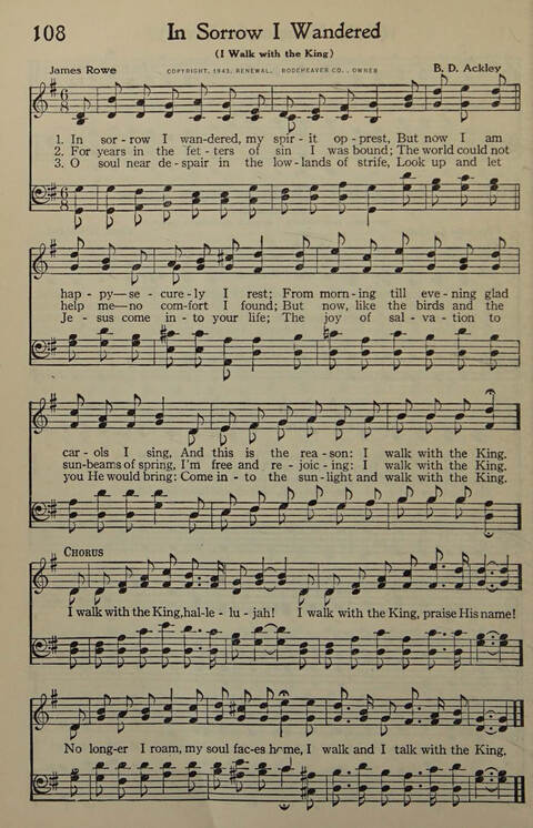 Great Songs of the Church. number two: a treasury of six hundred sacred songs suitable for all services of the church page 89