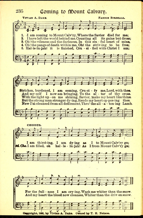 Garden of Spices: a choice collection for revival meetings, missionary meetings, rescue work, church and Sunday schools page 247