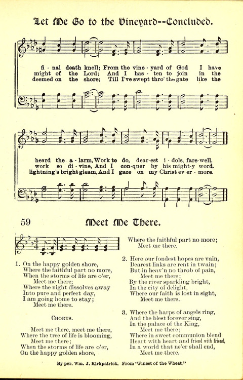 Garden of Spices: a choice collection for revival meetings, missionary meetings, rescue work, church and Sunday schools page 63