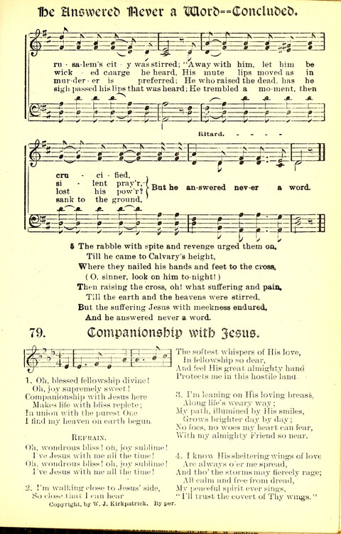 Garden of Spices: a choice collection for revival meetings, missionary meetings, rescue work, church and Sunday schools page 85