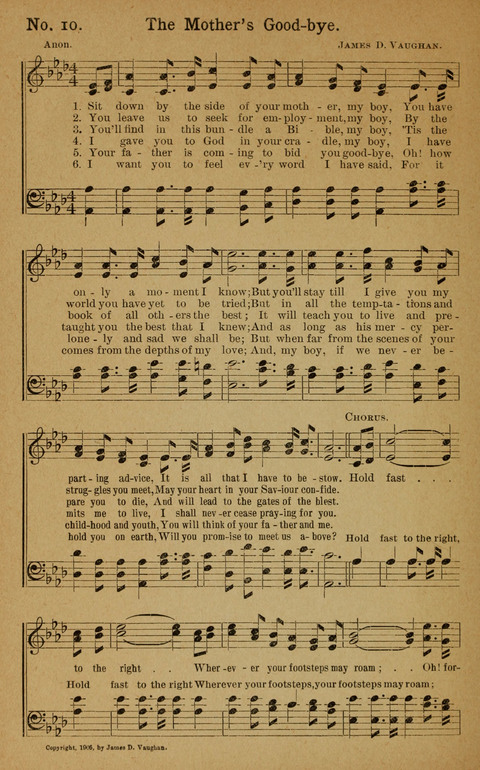 Golden Songs of Glory page 10