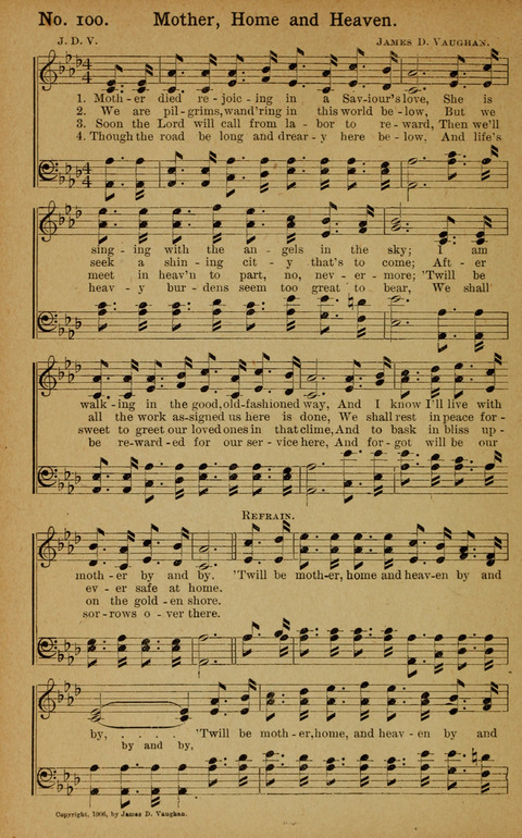Golden Songs of Glory page 100