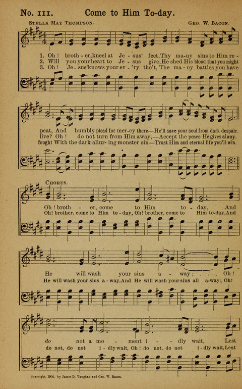 Golden Songs of Glory page 112