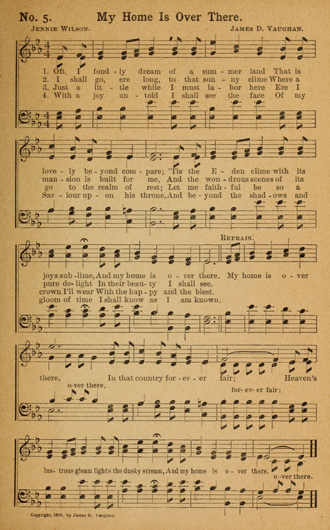 Golden Songs of Glory page 5