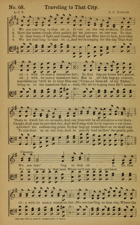 Golden Songs of Glory page 68