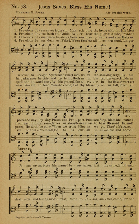 Golden Songs of Glory page 78