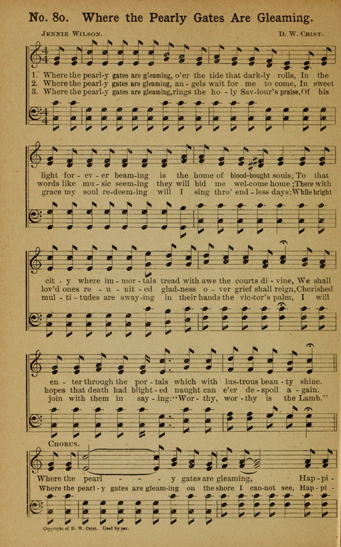 Golden Songs of Glory page 80