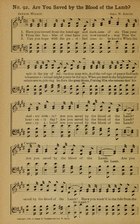 Golden Songs of Glory page 92