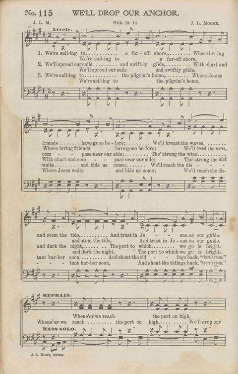 The Gospel in Song No. 2: the church, Sunday-school, the revival, young people