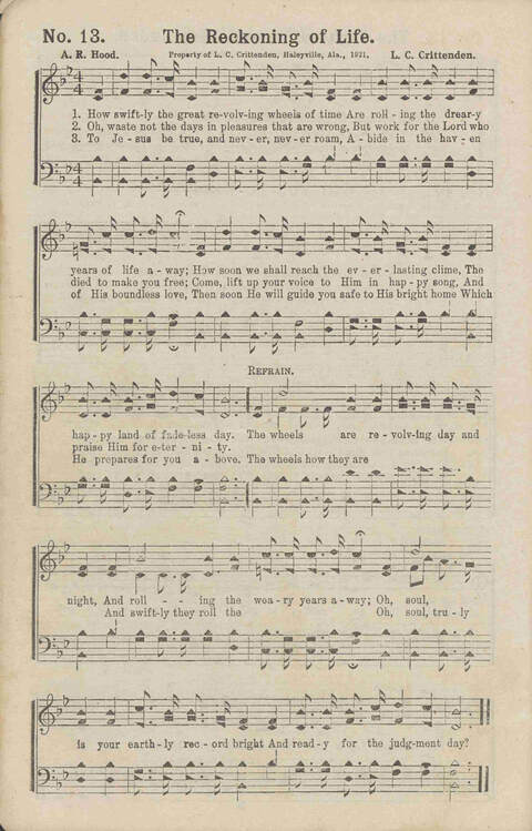 The Gospel in Song No. 2: the church, Sunday-school, the revival, young people