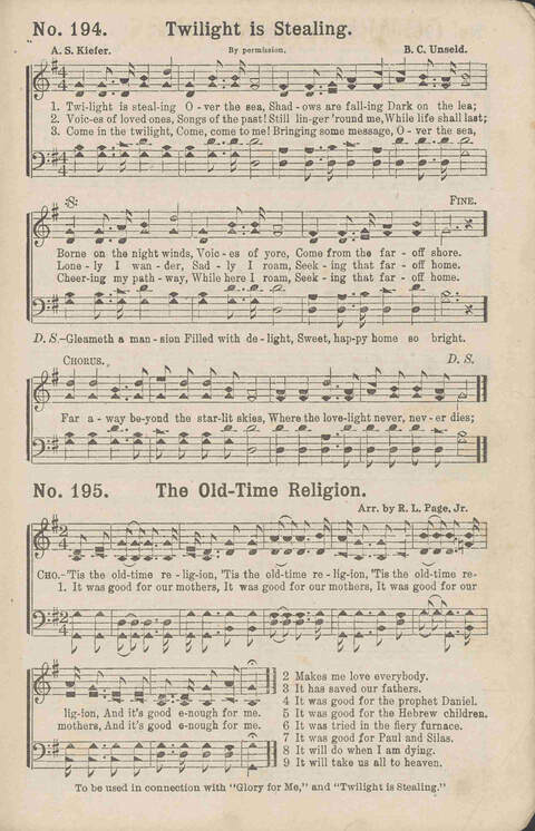 The Gospel in Song No. 2: the church, Sunday-school, the revival, young people