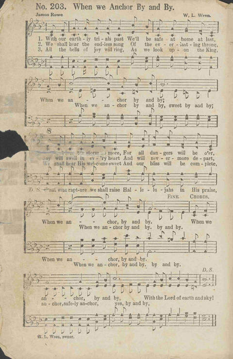 The Gospel in Song No. 2: the church, Sunday-school, the revival, young people