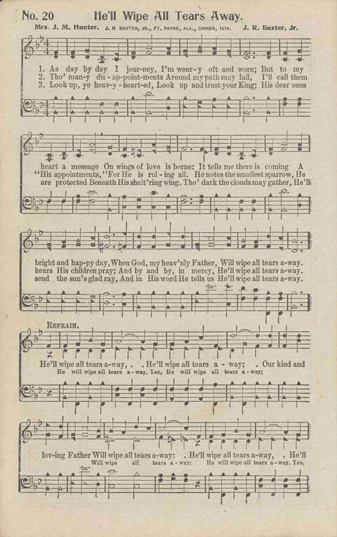 The Gospel in Song No. 2: the church, Sunday-school, the revival, young people