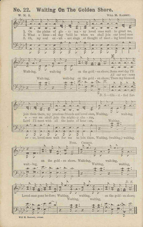 The Gospel in Song No. 2: the church, Sunday-school, the revival, young people