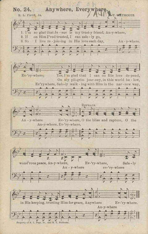 The Gospel in Song No. 2: the church, Sunday-school, the revival, young people