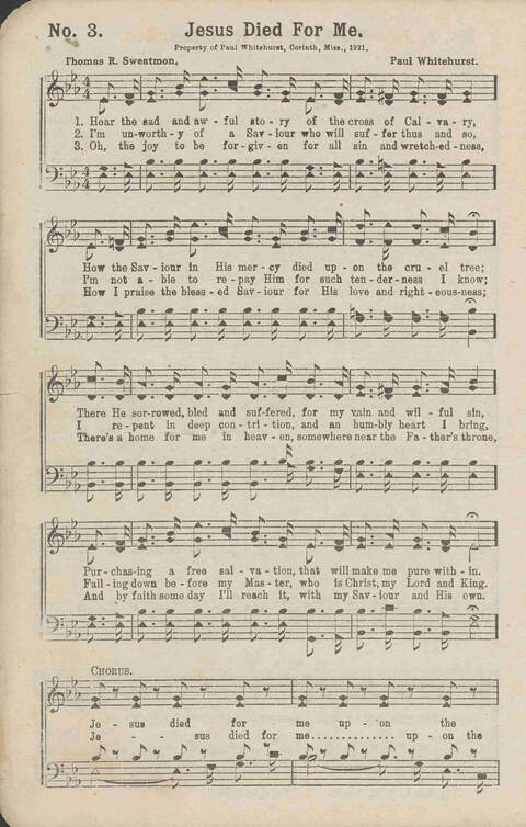 The Gospel in Song No. 2: the church, Sunday-school, the revival, young people