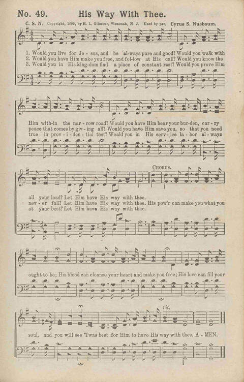 The Gospel in Song No. 2: the church, Sunday-school, the revival, young people