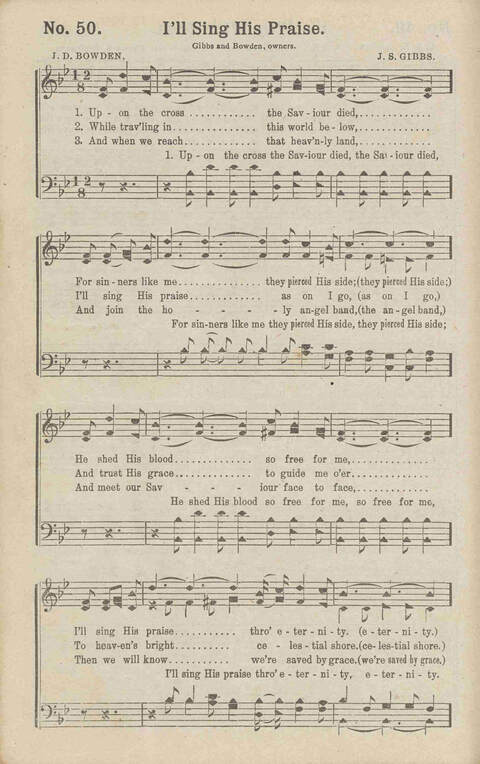 The Gospel in Song No. 2: the church, Sunday-school, the revival, young people