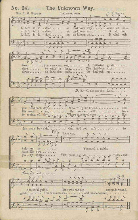 The Gospel in Song No. 2: the church, Sunday-school, the revival, young people