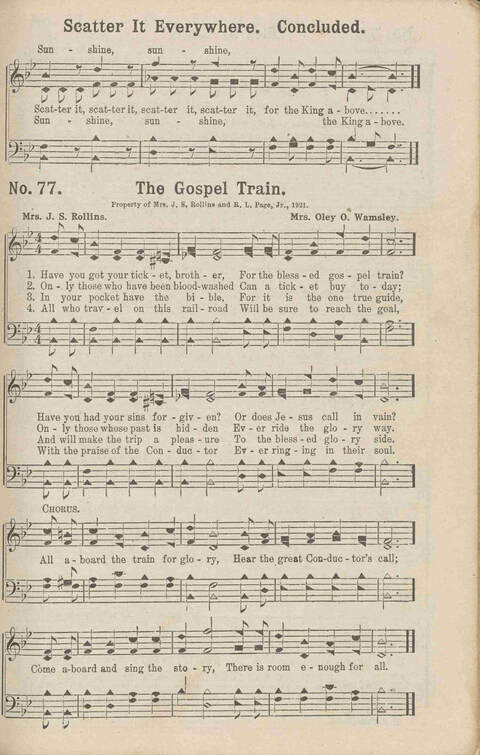 The Gospel in Song No. 2: the church, Sunday-school, the revival, young people