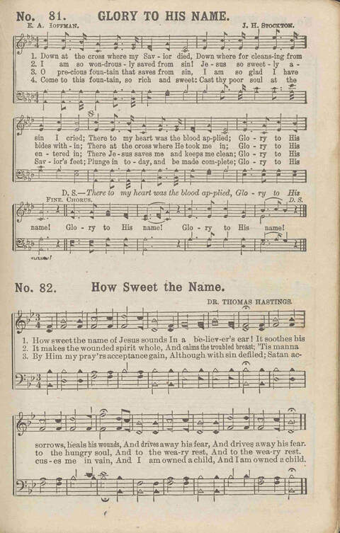 The Gospel in Song No. 2: the church, Sunday-school, the revival, young people