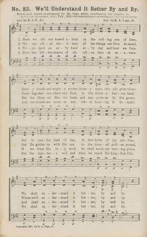 The Gospel in Song No. 2: the church, Sunday-school, the revival, young people