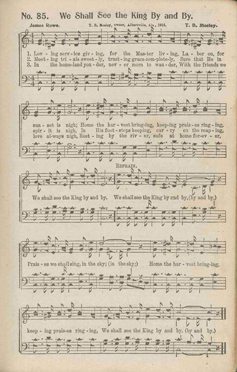 The Gospel in Song No. 2: the church, Sunday-school, the revival, young people