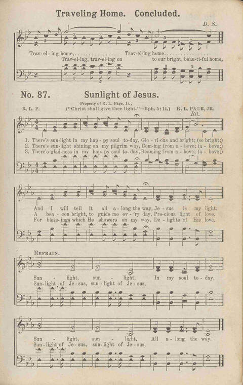 The Gospel in Song No. 2: the church, Sunday-school, the revival, young people