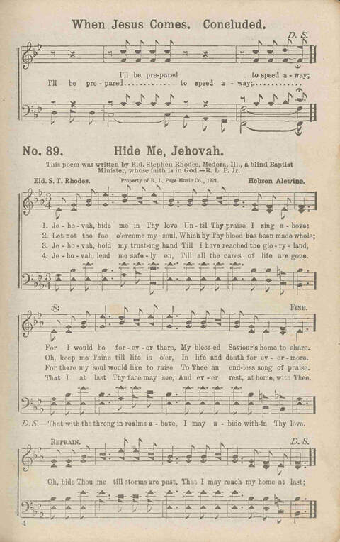 The Gospel in Song No. 2: the church, Sunday-school, the revival, young people