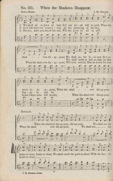 The Gospel in Song No. 2: the church, Sunday-school, the revival, young people