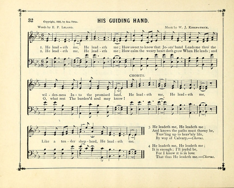 The Gem of Gems: a choice collection of sacred songs, original and selected, for the use of Sunday-Schools, Bible Classes and Social Worship page 32