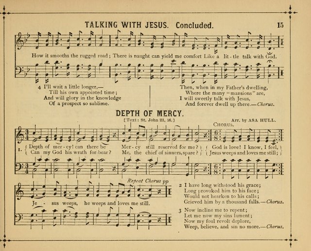 Garlands of Praise: a choice collection of original and selected hymns and tunes suitable for Sunday-Schools, Bible classes and the home circle page 20