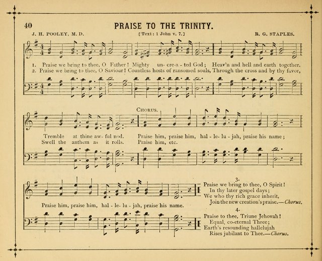 Garlands of Praise: a choice collection of original and selected hymns and tunes suitable for Sunday-Schools, Bible classes and the home circle page 45