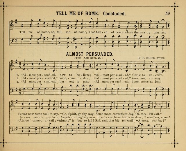 Garlands of Praise: a choice collection of original and selected hymns and tunes suitable for Sunday-Schools, Bible classes and the home circle page 64