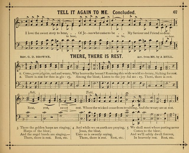 Garlands of Praise: a choice collection of original and selected hymns and tunes suitable for Sunday-Schools, Bible classes and the home circle page 72
