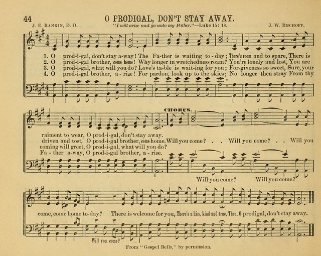 Gates of Praise: for the Sabbath-School, praise service, prayer-meeting, etc. page 49