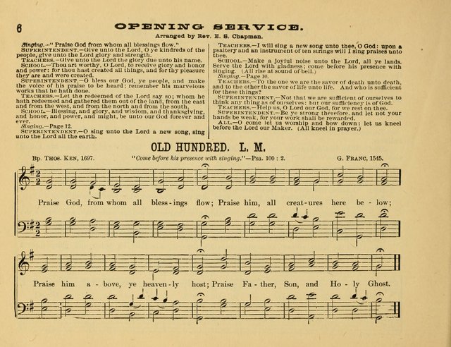 Gates of Praise: for the Sabbath-school, praise-service, prayer-meeting, etc. page 6