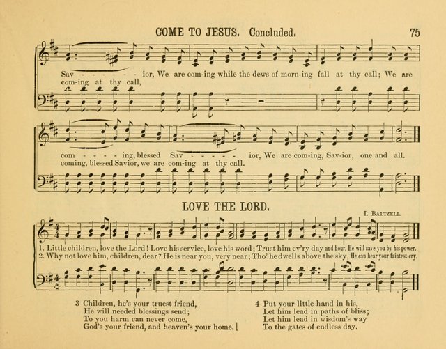 Gates of Praise: for the Sabbath-school, praise-service, prayer-meeting, etc. page 75