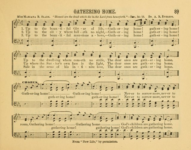Gates of Praise: for the Sabbath-school, praise-service, prayer-meeting, etc. page 89