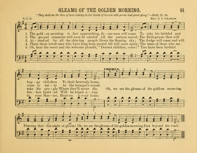 Gates of Praise: for the Sabbath-school, praise-service, prayer-meeting, etc. page 91