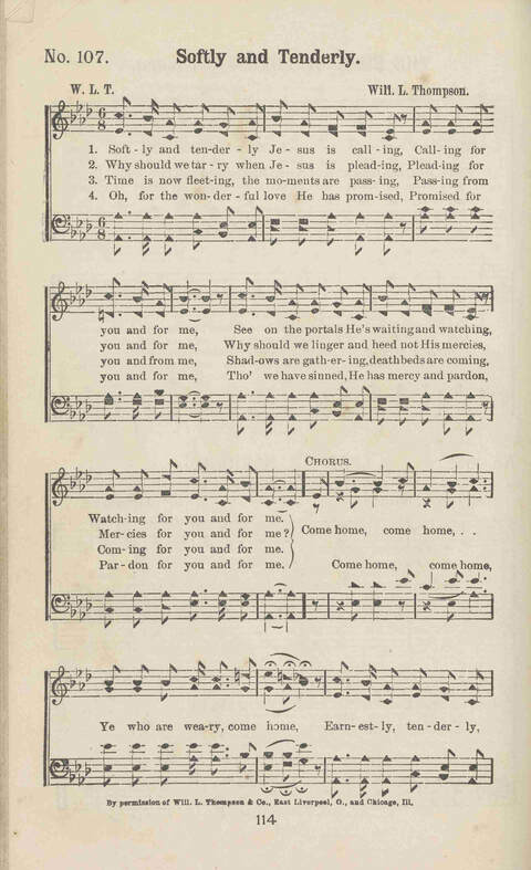 Gleanings of Praise: A superior and varied collection of Goispel Songs and Hymns for Sunday Schools, Church Services, Prayer Meetings, Revival Meetings, Young People
