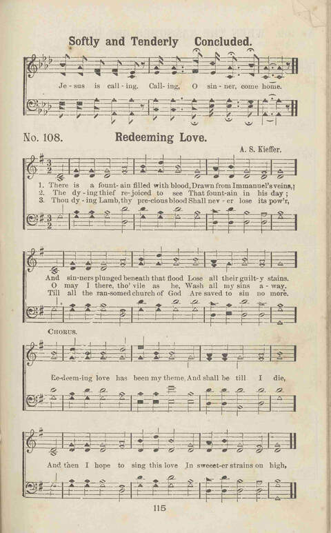 Gleanings of Praise: A superior and varied collection of Goispel Songs and Hymns for Sunday Schools, Church Services, Prayer Meetings, Revival Meetings, Young People