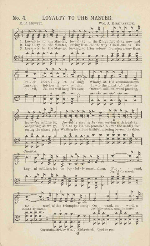 Gleanings of Praise: A superior and varied collection of Goispel Songs and Hymns for Sunday Schools, Church Services, Prayer Meetings, Revival Meetings, Young People